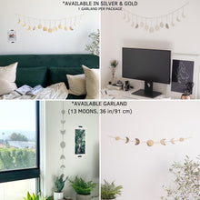 Moon Decor | Gold Garland (13 Moons)