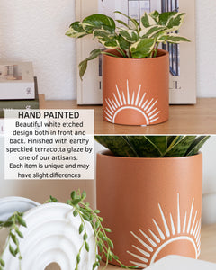Sun Decor Terracotta Planter