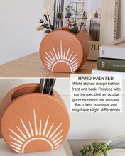 Sun Decor Terracotta Vase