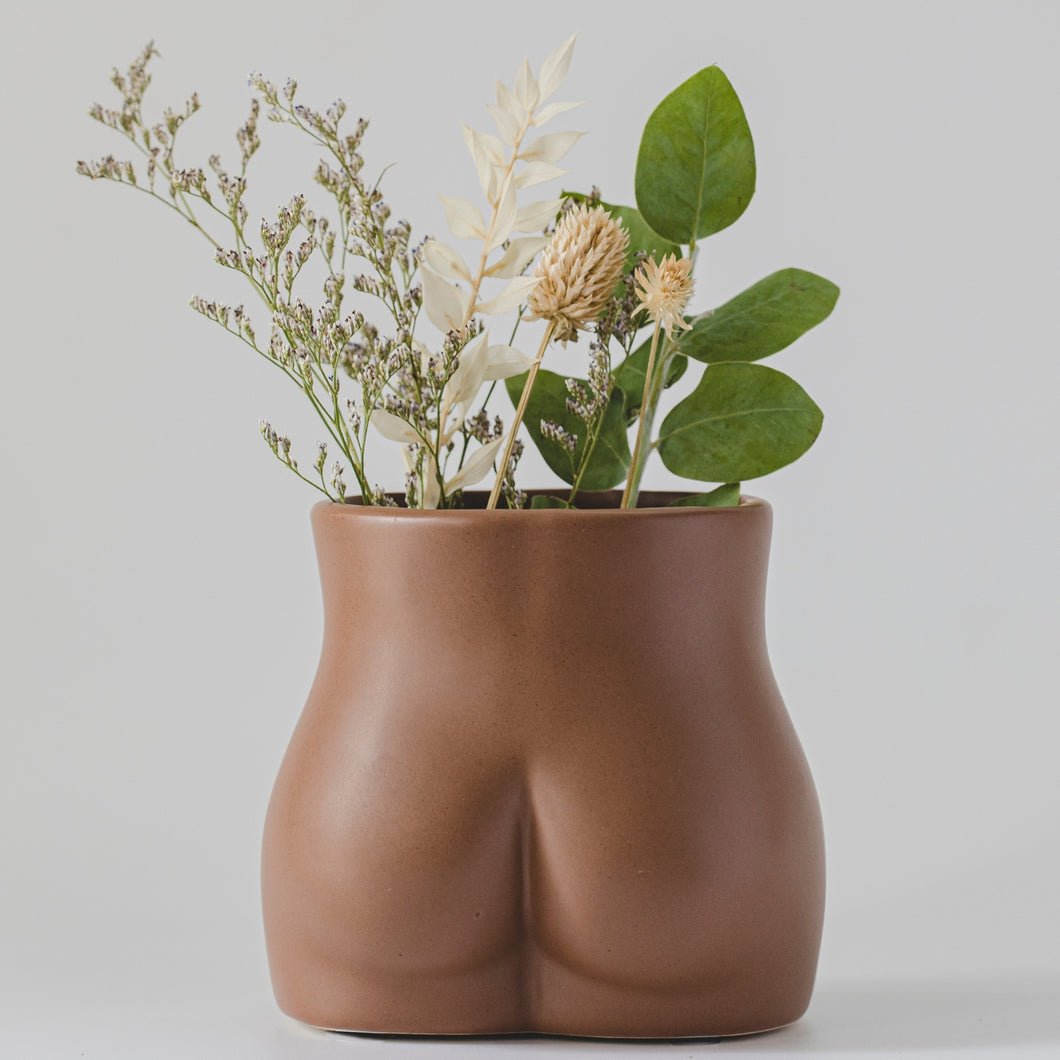 Body Vase - Bottom (Walnut Brown)