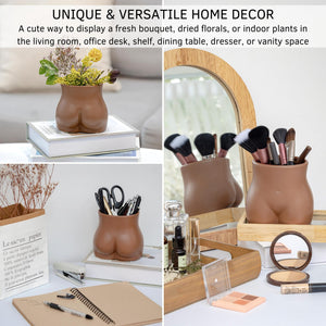 Body Vase - Bottom (Walnut Brown)