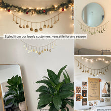 Moon Decor | Gold Garland (13 Moons)