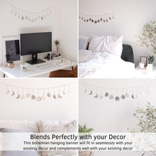 Moon Decor | Silver Garland (13 Moons)