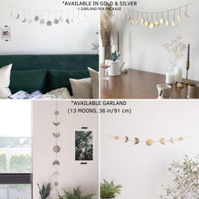 Moon Decor | Silver Garland (13 Moons)