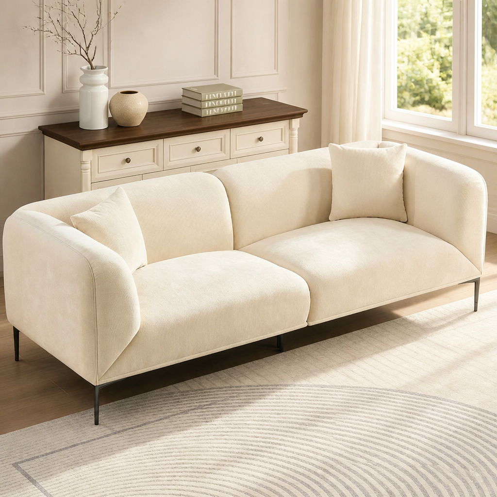 Modern Sofa For Living Room Family Movie Nights & Reading Hours